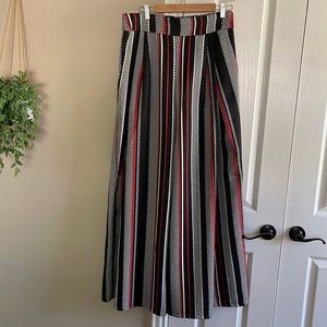 High Waisted Wide Leg Dress Pants with side pockets